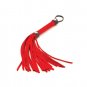 Floggers & Paddles › Red Suede Leather Whip EP017