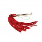 Floggers & Paddles › Red Whip w/Metal Handle EP018