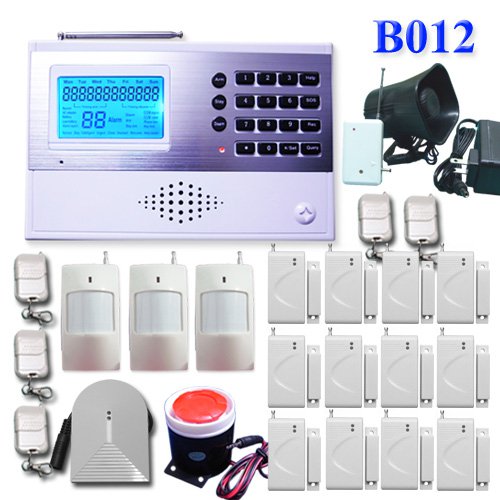 B012 Wireless Home Alarm System w/ Auto Dialer Home Security System Burglar