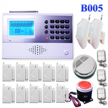 B005 Wireless Home Alarm System w/ Auto Dialer Home Security System Burglar