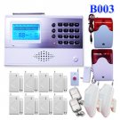 B003 Wireless Home Alarm System w/ Auto Dialer Home Security System Burglar