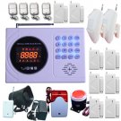 Quad-band Wireless Home Alarm System w/ Auto Dialer Home Security System Burglar