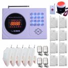 Quad-band Wireless Home Alarm System w/ Auto Dialer Home Security System Burglar