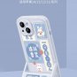 Apple iphone back TPU protective cover Invisible bracket Transparent Dirt-resist