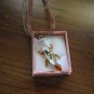 Geiko Handcrafted Murano Lampwork Glass  Pendant Necklace