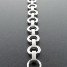 Men's Stainless Steel Round Link Chain Bracelet