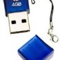 HP v165w 4 GB USB 2.0 Flash Drive P-FD4GBHP165-EF (Blue)