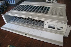 Ward Beck Systems M8212 Module card frame W/PSU