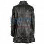 6 Button Leather Coat