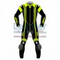 Alpha Neon Leather Motorbike Suit