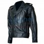 Biker Boyz Smoke Biker Black Leather Jacket