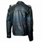 Biker Boyz Smoke Biker Black Leather Jacket