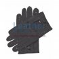Black Driving Leather Gloves