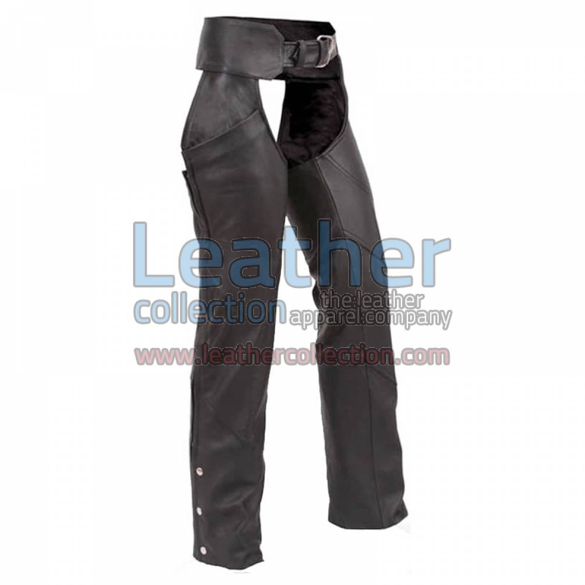 Black Leather Chaps