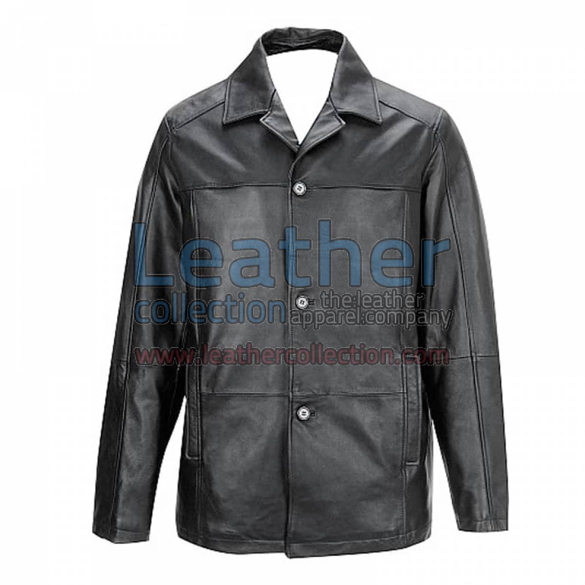Buttoned Front Lambskin Thinsulate Jacket