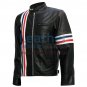 Easy Rider Captain America Biker Black Leather Jacket