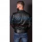 Fashion Men Wrinkle Leather Jacket