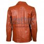 Fight Club Original Tan Leather Jacket