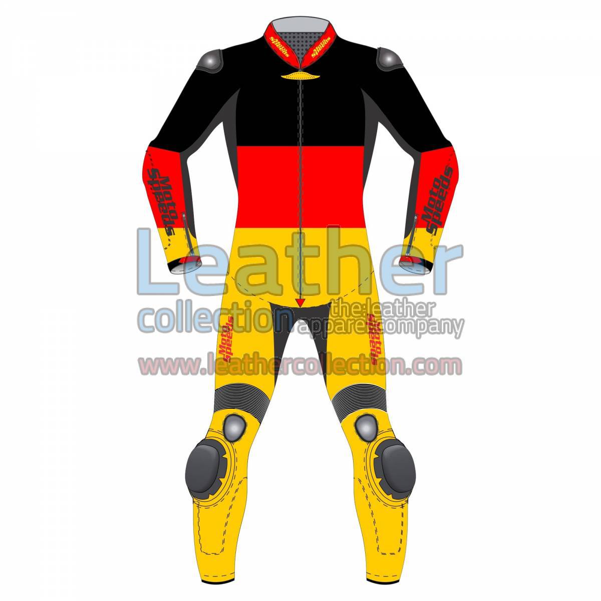 German Flag Motorcycle Racing Suit