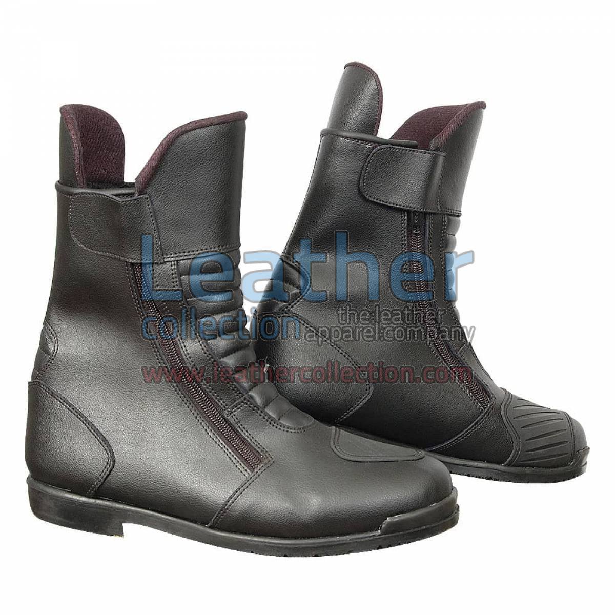 Heritage Black Motorcycle Boots