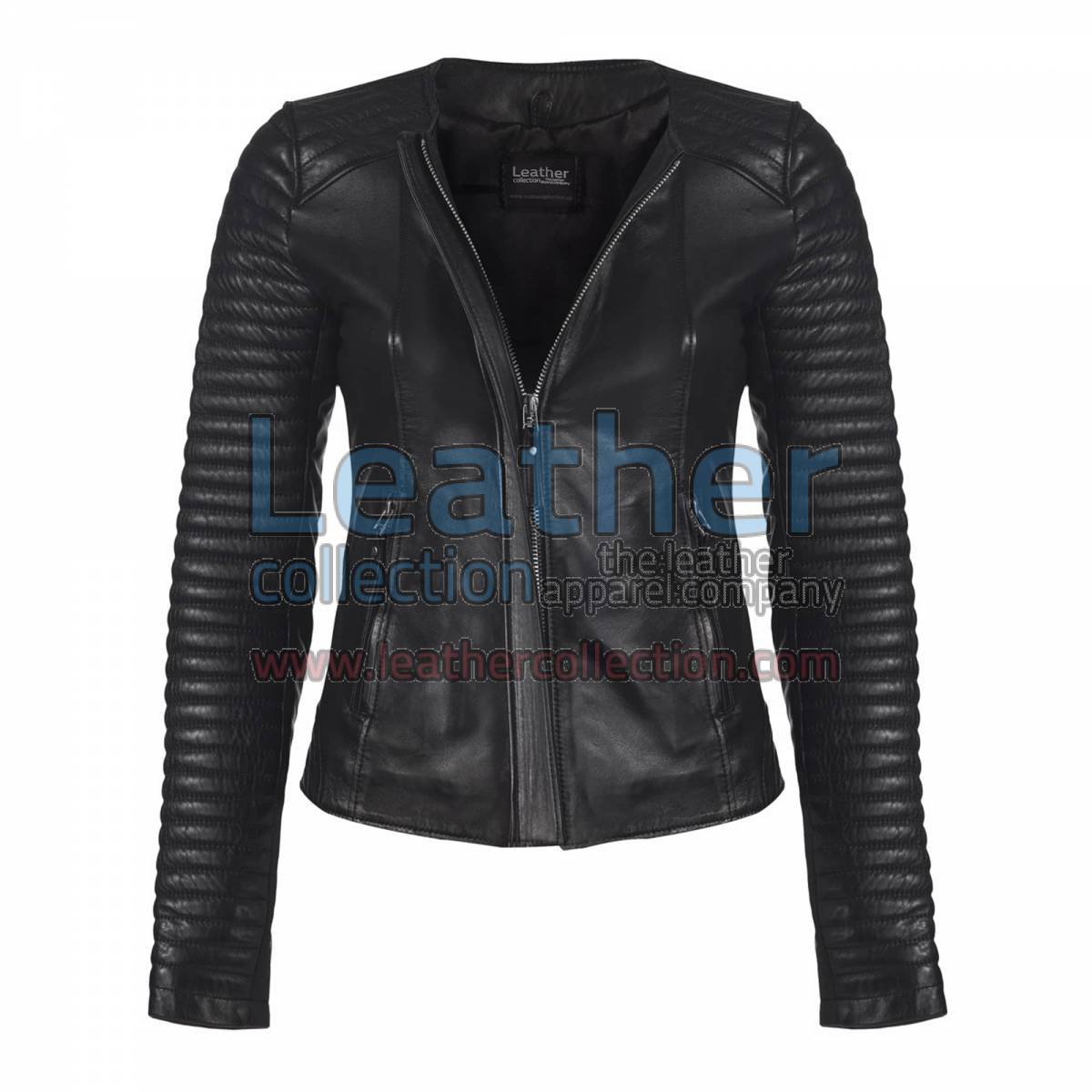 Ladies Legacy Leather Jacket Black