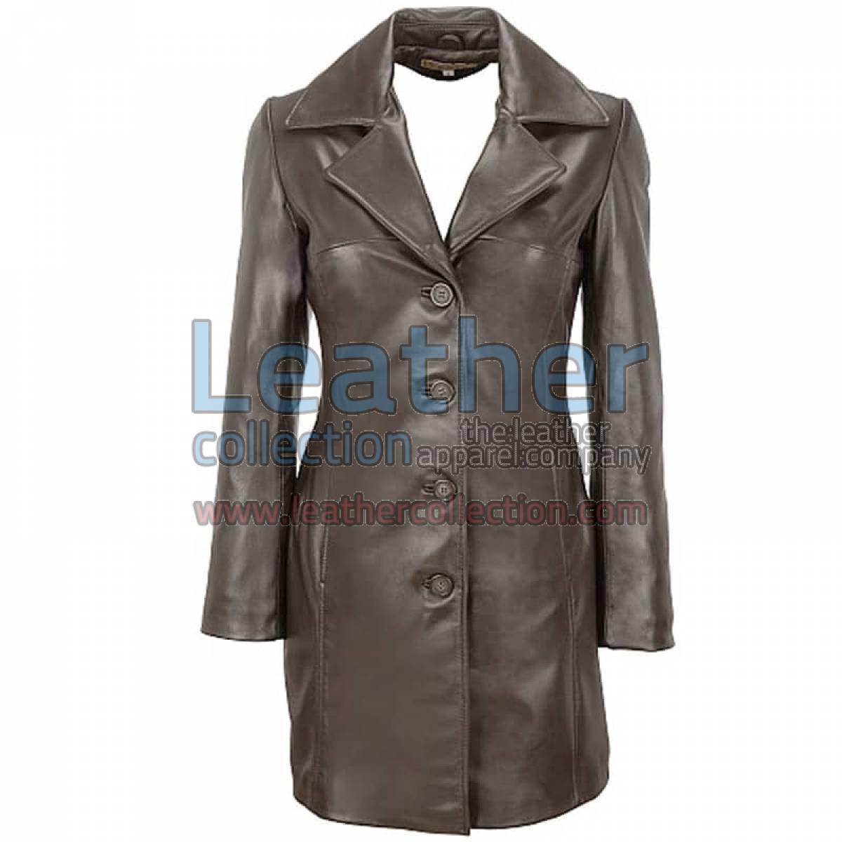 Lamb Trench Coat with Thinsulate Lining
