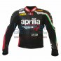 Max Biaggi Aprilia Motorbike Leather Jacket