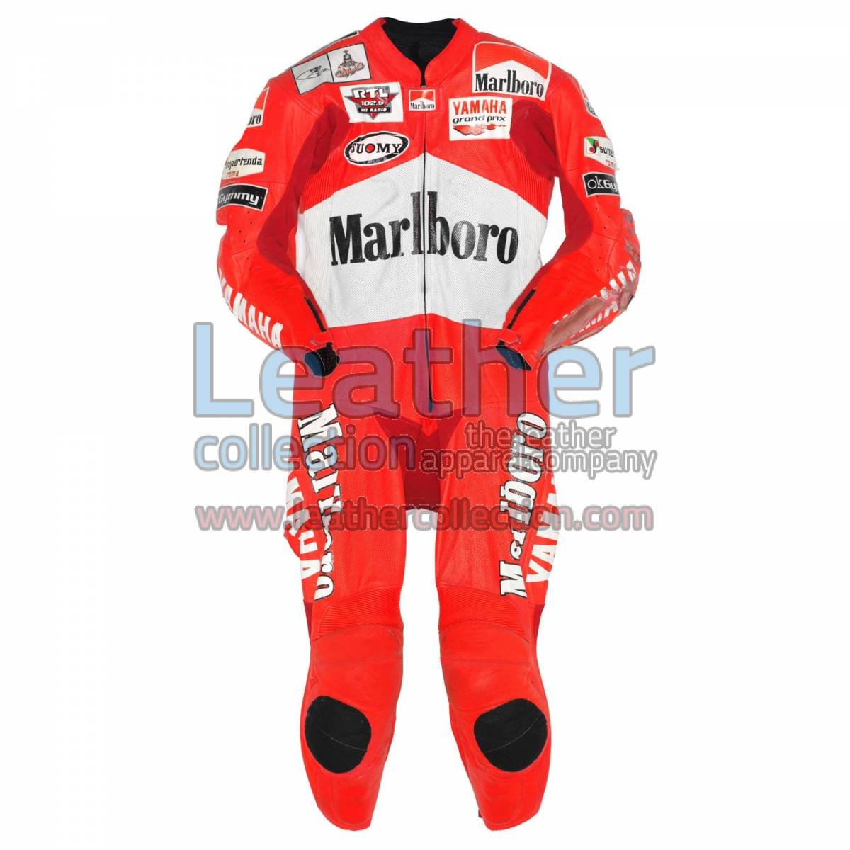 Max Biaggi Marlboro Yamaha GP 2001 Leathers