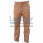 Men Leather Five Pocket Pant