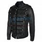 Prince Military Biker Leather Jacket