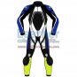 Quad Color One-Piece Motorbike Leather Suit For Men