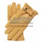 Tan Tough Leather Gloves With Thinsulate Lining