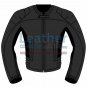 Uni Color Motorbike Leather Jacket For Women