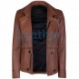 Unique Brown Leather Jacket