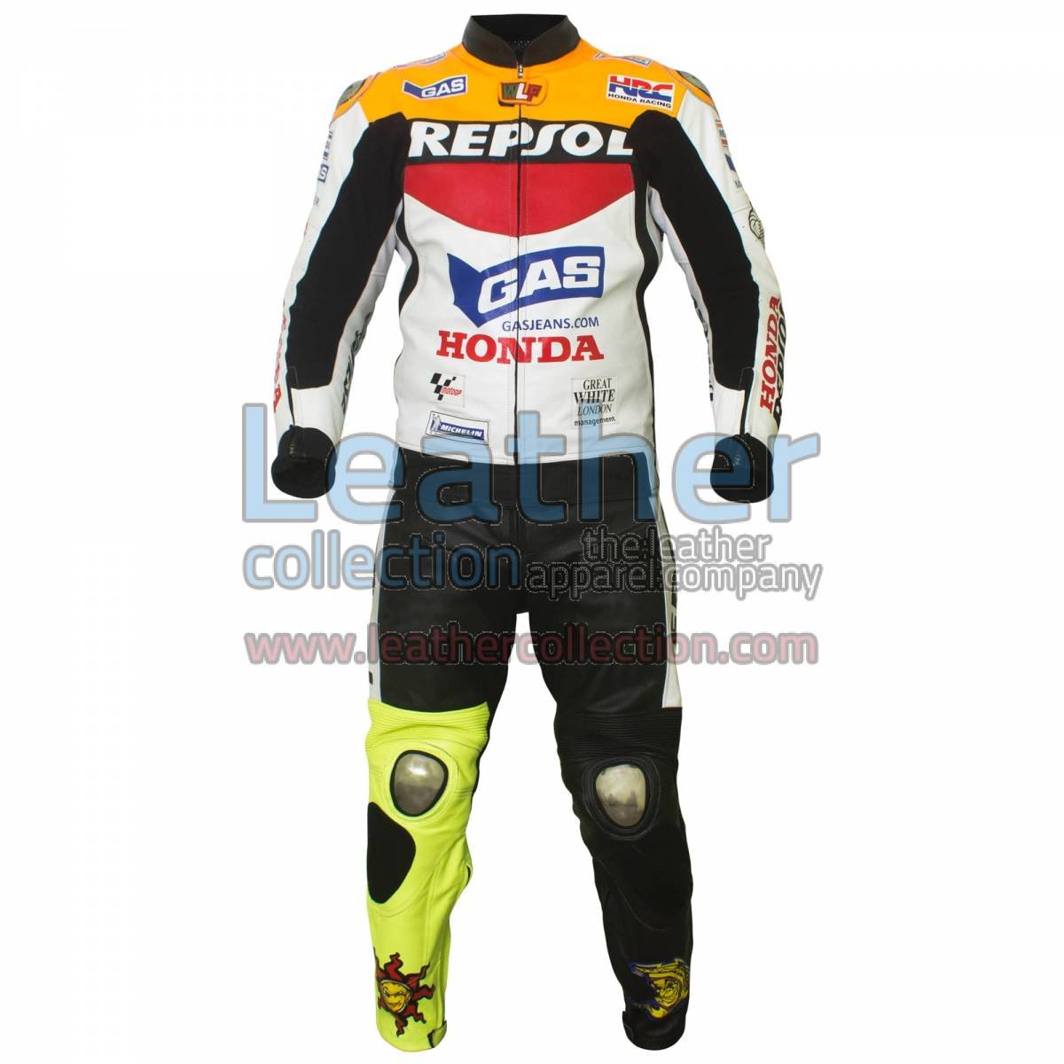 Valentino Rossi Repsol Honda MotoGP 2003 Leathers