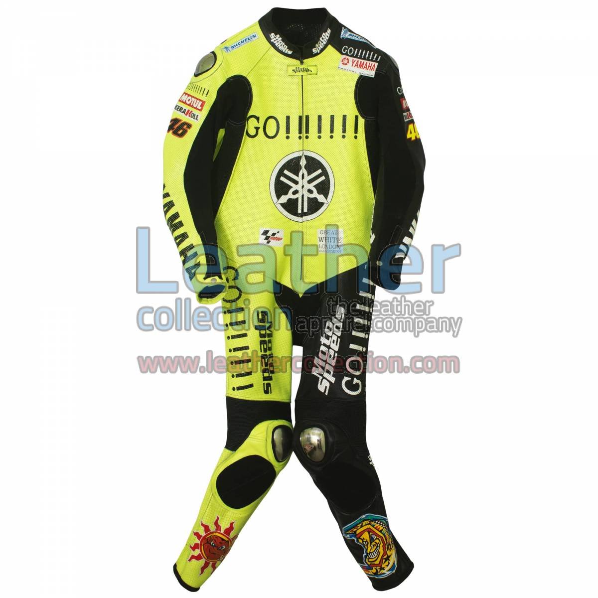 Valentino Rossi Winter Test Yamaha MotoGP 2005 Suit