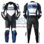Yamaha Motorcycle Leather Suit Blue