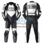 Yamaha Motorcycle Leather Suit Blue
