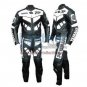 Yamaha R Racing Leather Suit Gun Metal
