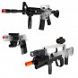 Colt M4 On Duty Spring Airsoft Gun Kit - FAMAS Spring Air Soft Rifle - Clear