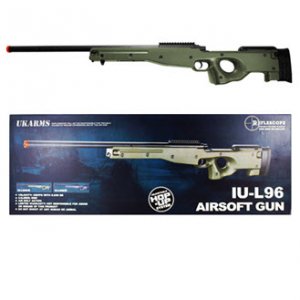 IU-L96G Spring Airsoft Sniper Rifle Gun