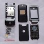 Complete Set Housing Faceplate Cover for Motorola KRZR K1 (Black)