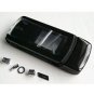 Complete Set Housing Faceplate Cover for Motorola KRZR K3 (Black)