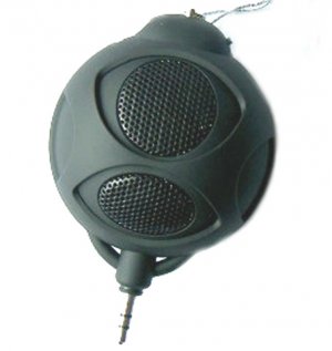 Portable Mini Stereo Speaker - Mini Bee Eyes Shape - Fits MP3 /MP4 Player /PC /Mobile Phone