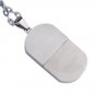 Stainless Steel USB2.0 Flash Drive Keychain (8GB)