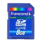 Transcend (8GB) SDHC SD Card (Class 6 High Speed)