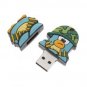 Cute Duck USB 2.0 Flash/Jump Drive (8GB) - Green