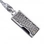 Stainless Steel USB2.0 Flash Drive Keychain (8GB)