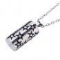 Stainless Steel Crystal USB 2.0 Flash drive Necklace (8GB)