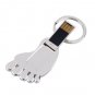 Stainless Steel Sole USB2.0 Flash Drive Keychain (8GB)